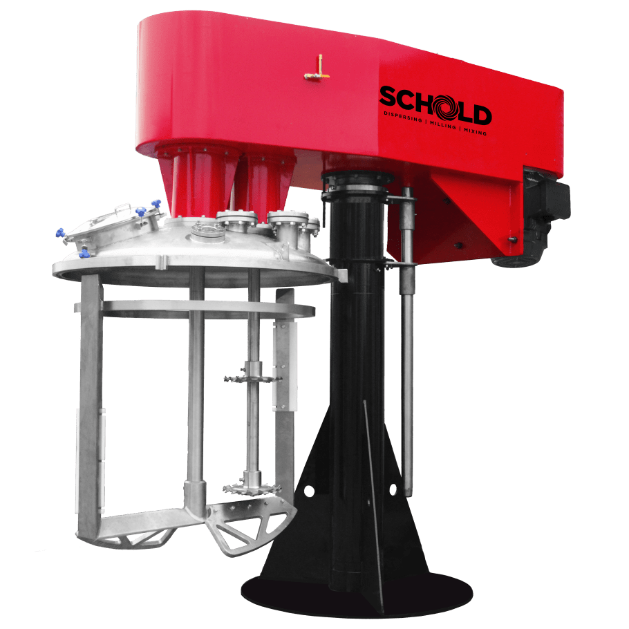 Multi-Shaft Mixer with Two High-Shear Blades -Schold