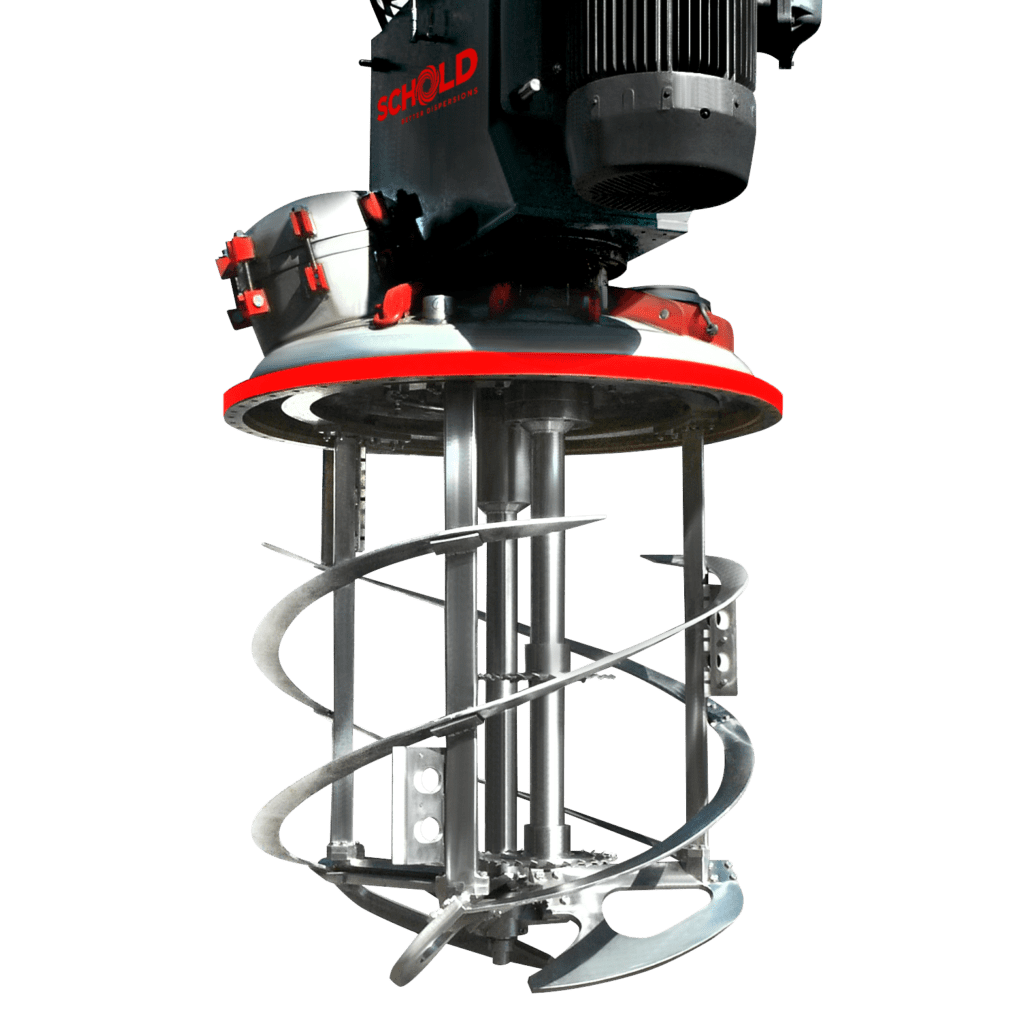 tank-mounted mixer - flange-mounted tank mixer