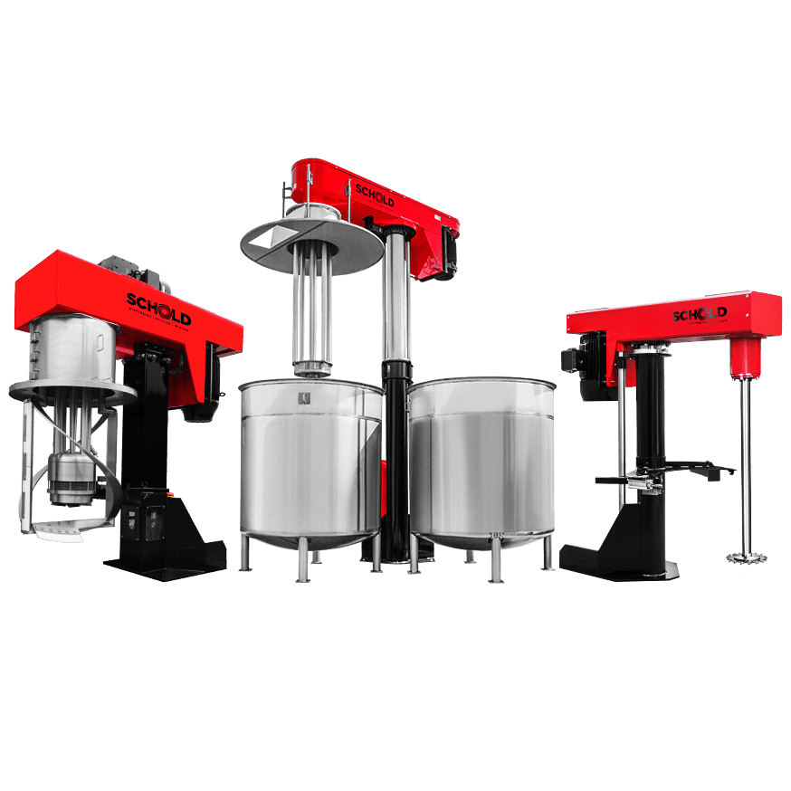 industrial dispersers mixers mills and process systems