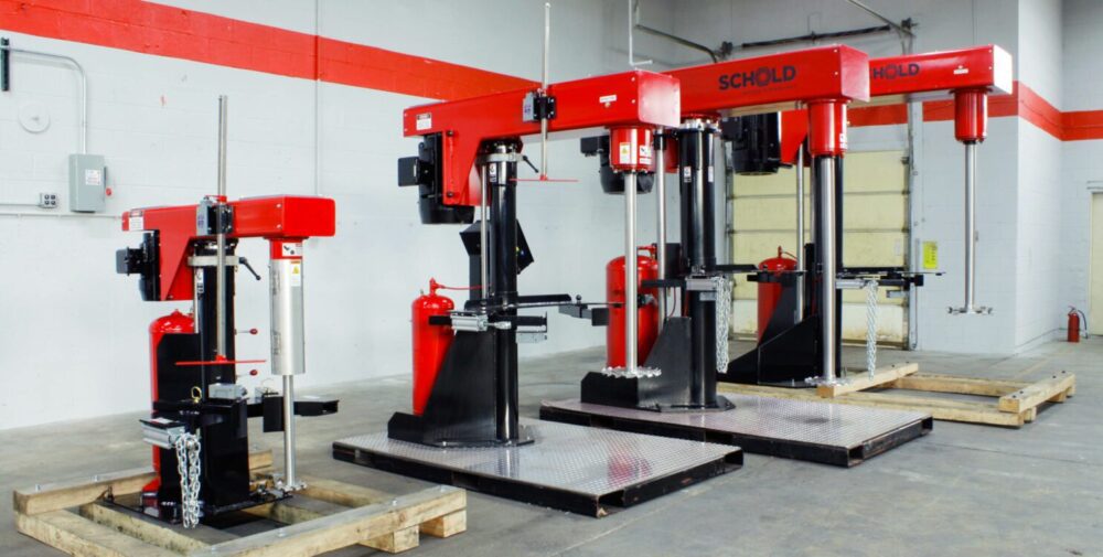High Speed Shear Industrial Mixers from schold