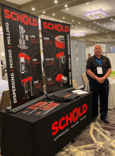 trade show schold set-up