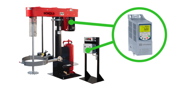 vfd conversions for industrial mixer