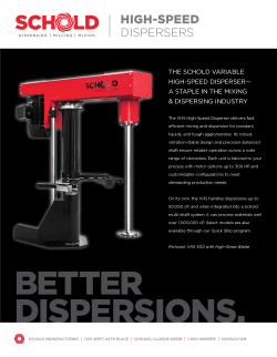 Schold VHS High-Speed Disperser Brochure_Page_1